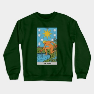 The Star Tarot Card Crewneck Sweatshirt